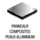 Aluminium faced composite panels