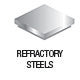 Refractory steels